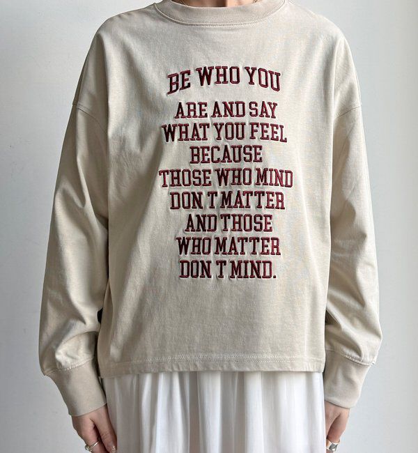  「【WEB限定】コットンロゴTEE」|Tシャツ・カットソー|