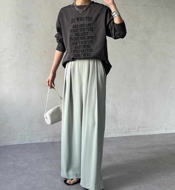  「【WEB限定】コットンロゴTEE」|Tシャツ・カットソー|