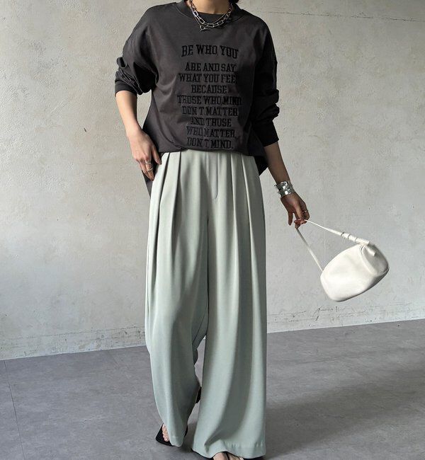  「【WEB限定】コットンロゴTEE」|Tシャツ・カットソー|