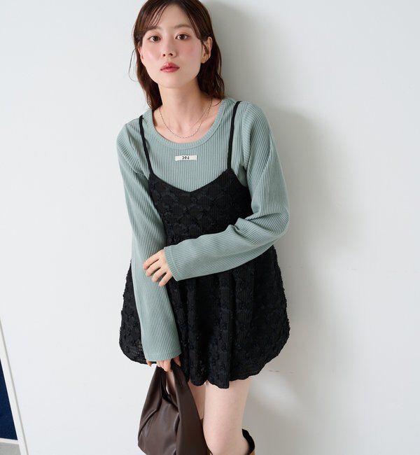  「フラワージャガードチュニック」|シャツ・ブラウス|