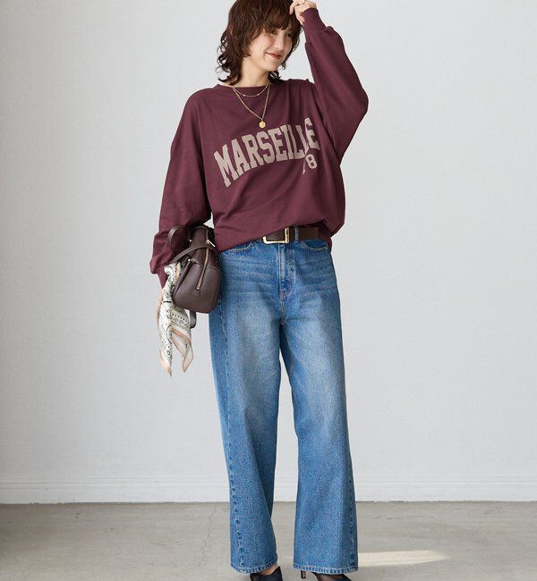  「【コーデのポイントに】ワイドスクエアショルダーバッグ」|ショルダー・メッセンジャー|