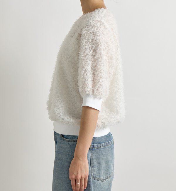  「【着映え】リブ付きフリンジブラウス」|シャツ・ブラウス|