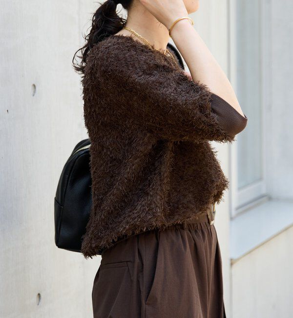  「【着映え】リブ付きフリンジブラウス」|シャツ・ブラウス|