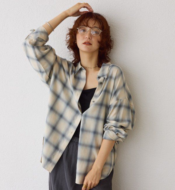  「【こなれ感◎】メタルクリアサングラス」|サングラス|