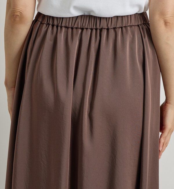 「【美シルエット】サテンバルーンスカート」|スカート|
