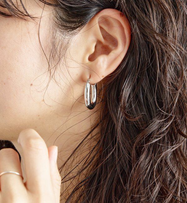  「【R.good(アールドットグッド)】オーバルピアス」|ブローチ・コサージュ|