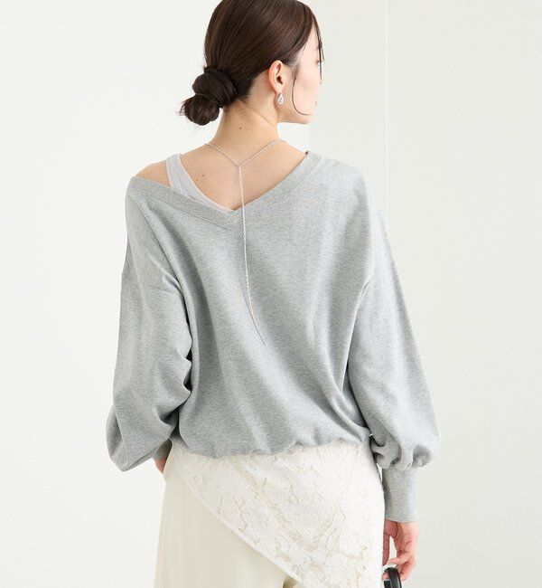  「【アレンジ自在】コンビチェーンマルチネックレス」|ブローチ・コサージュ|