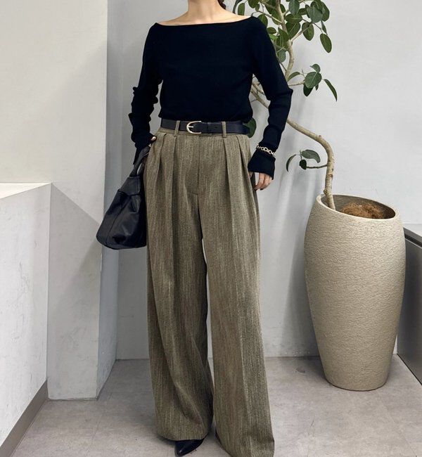  「ボートニットプルオーバー」|ニット・セーター|