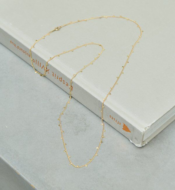  「ポルカドットチェーンネックレス」|リング|