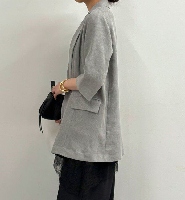  「【2サイズ展開】【大人気アイテムが今年も登場】ハーフスリーブジャケット」|テーラードジャケット|