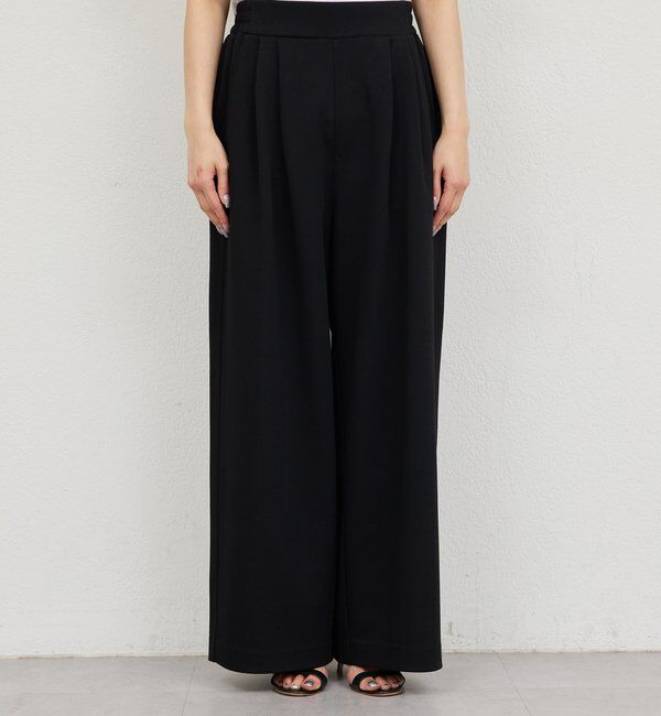  「ジャージー2タックパンツ」|チノ|