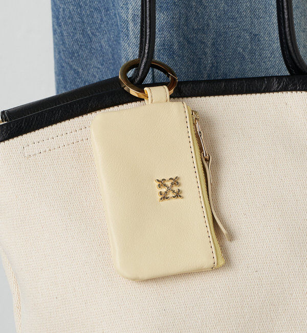  「カラビナ付き ソフトレザーマルチケース」|その他|