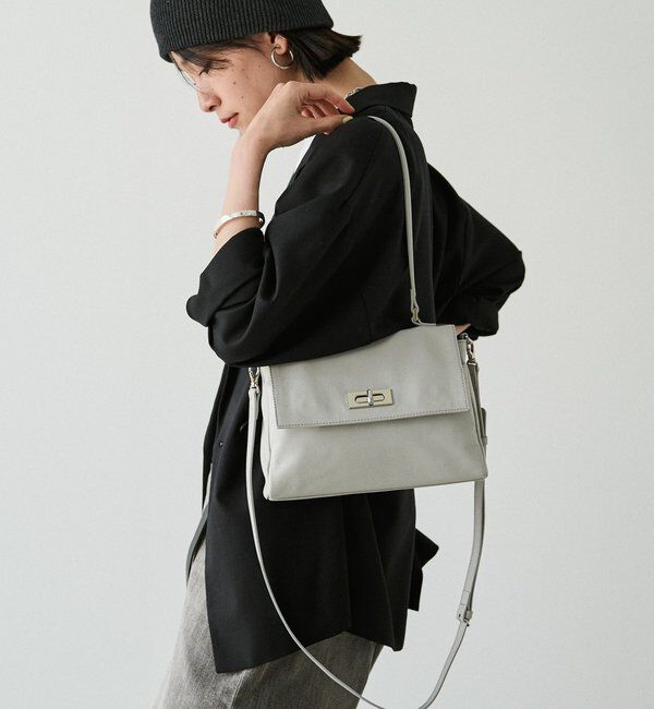  「《@__serako.r__企画》ソフトレザーフラップミニトートバッグ」|トートバッグ|