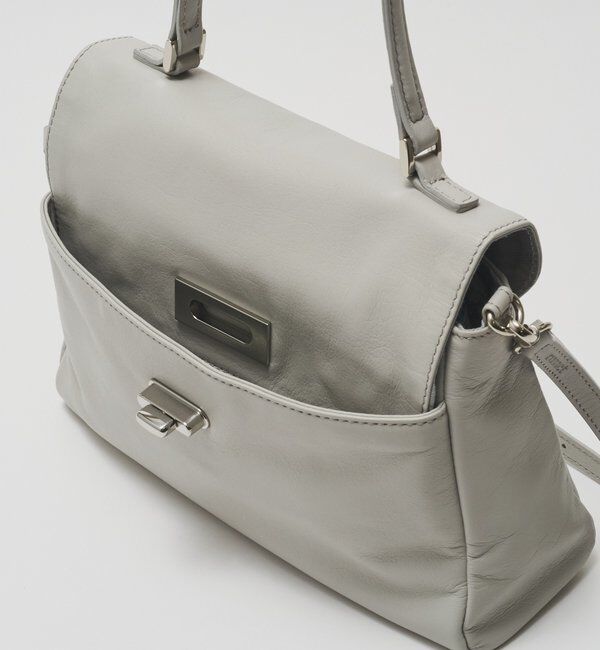  「《@__serako.r__企画》ソフトレザーフラップミニトートバッグ」|トートバッグ|