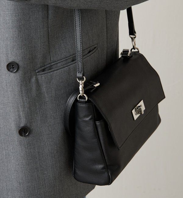  「《@__serako.r__企画》ソフトレザーフラップミニトートバッグ」|トートバッグ|