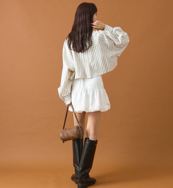  「切り替えバルーンスカート」|スカート|