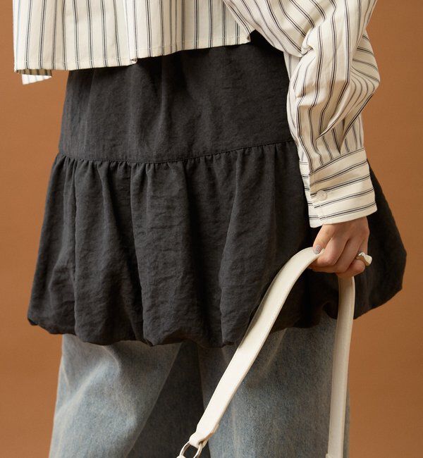  「切り替えバルーンスカート」|スカート|