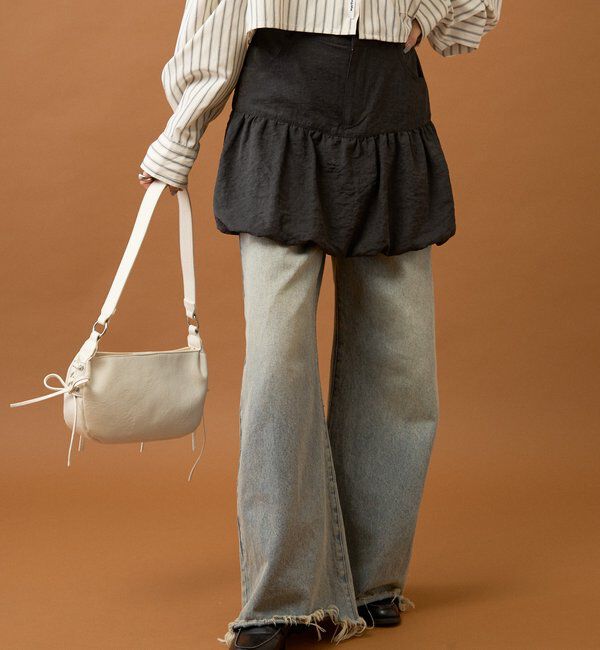  「切り替えバルーンスカート」|スカート|