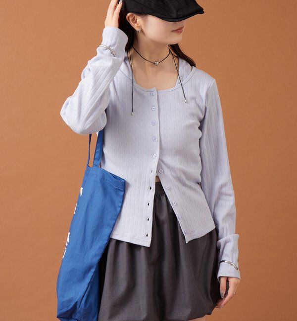  「花柄ホルターロングＴシャツ」|Tシャツ・カットソー|