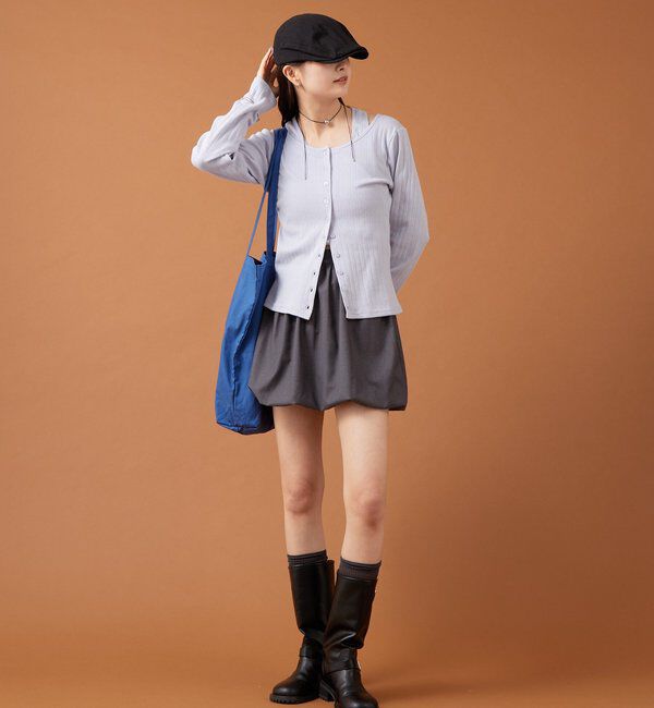  「花柄ホルターロングＴシャツ」|Tシャツ・カットソー|