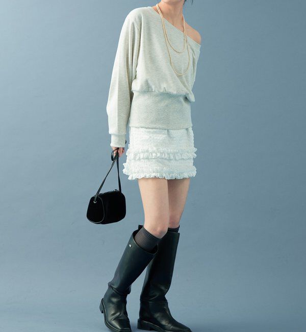  「ティアードミニスカート」|スカート|