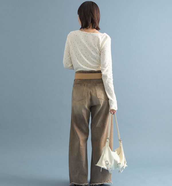  「オフショルロンT」|Tシャツ・カットソー|