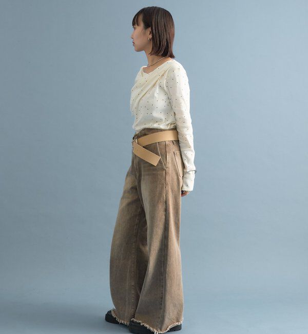  「オフショルロンT」|Tシャツ・カットソー|