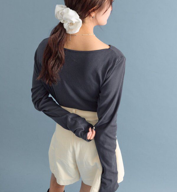  「オフショルロンT」|Tシャツ・カットソー|