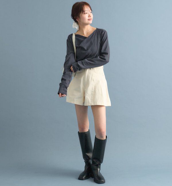  「オフショルロンT」|Tシャツ・カットソー|