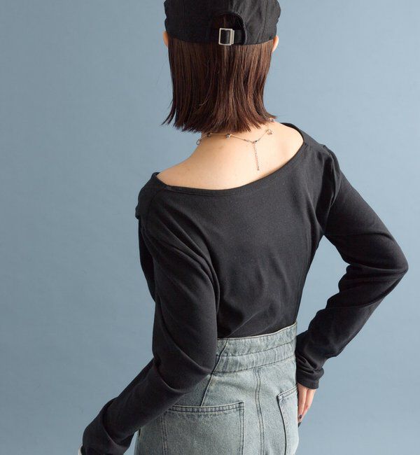 「オフショルロンT」|Tシャツ・カットソー|