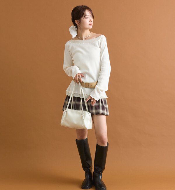  「シアーレイヤードロンT」|Tシャツ・カットソー|