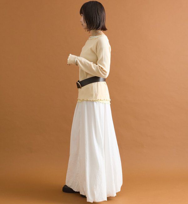  「シアーレイヤードロンT」|Tシャツ・カットソー|