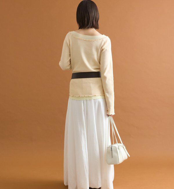  「シアーレイヤードロンT」|Tシャツ・カットソー|