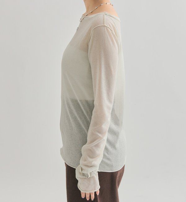  「ラメシアープルオーバー」|Tシャツ・カットソー|