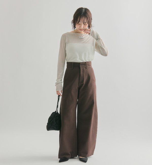  「ラメシアープルオーバー」|Tシャツ・カットソー|