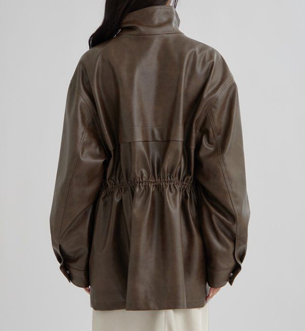  「ドロストフェイクレザーブルゾン」|ブルゾン・スタジャン|