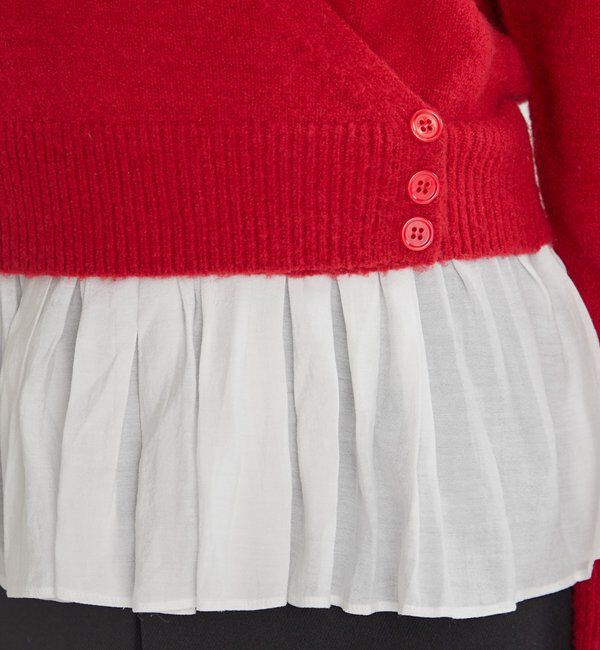  「ペプラムドッキングニット」|ニット・セーター|