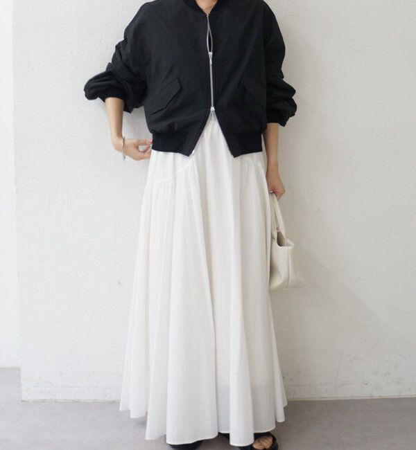  「【PUFRILL/パフリル】袖ギャザーブルゾン」|ベスト・ジレ|