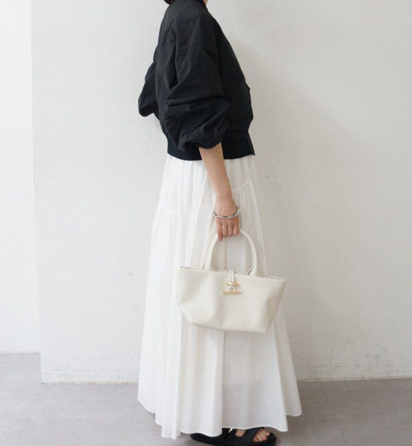  「【PUFRILL/パフリル】袖ギャザーブルゾン」|ベスト・ジレ|