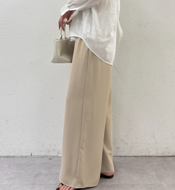  「イージーワイドタックパンツ」|チノ|