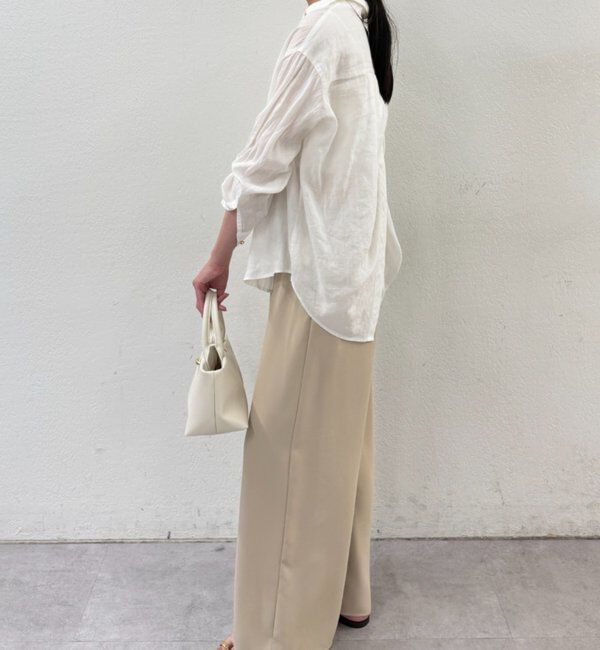  「イージーワイドタックパンツ」|チノ|