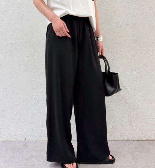  「イージーワイドタックパンツ」|チノ|