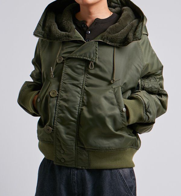  「【Sourcream】サワークリーム N2Bフライトジャケット」|ブルゾン・スタジャン|