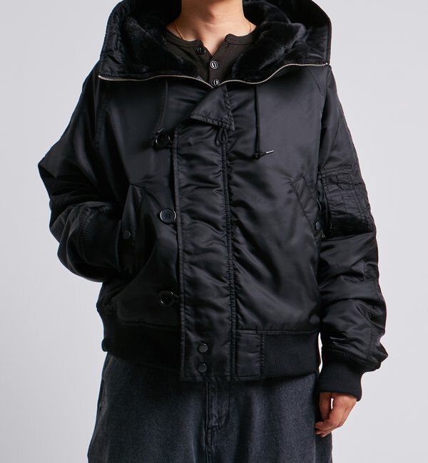  「【Sourcream】サワークリーム N2Bフライトジャケット」|ブルゾン・スタジャン|