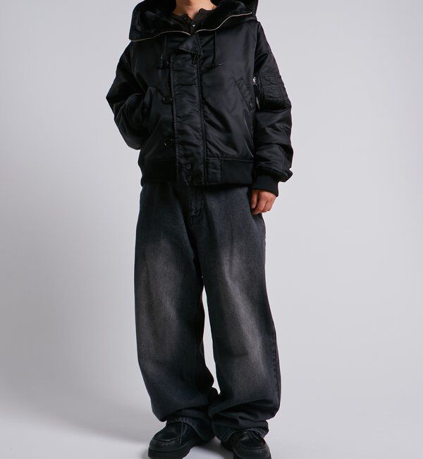  「【Sourcream】サワークリーム N2Bフライトジャケット」|ブルゾン・スタジャン|