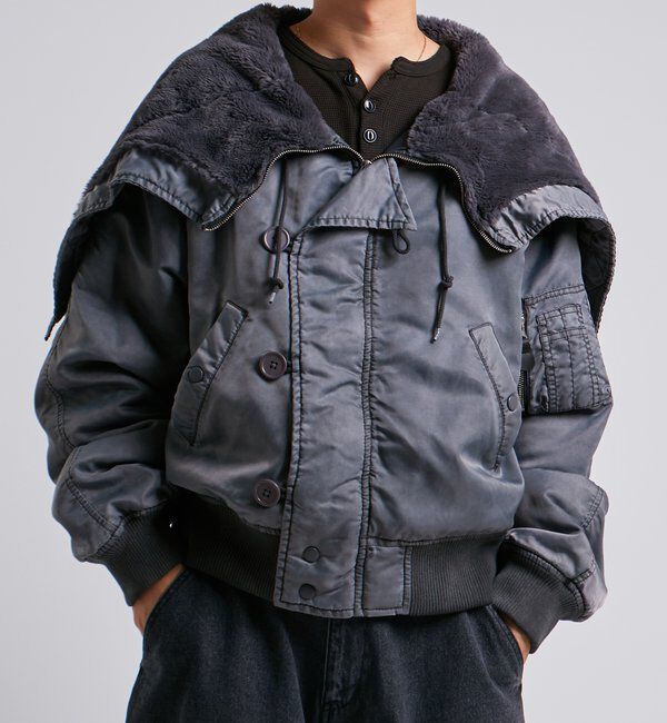  「【Sourcream】サワークリーム N2Bフライトジャケット」|ブルゾン・スタジャン|