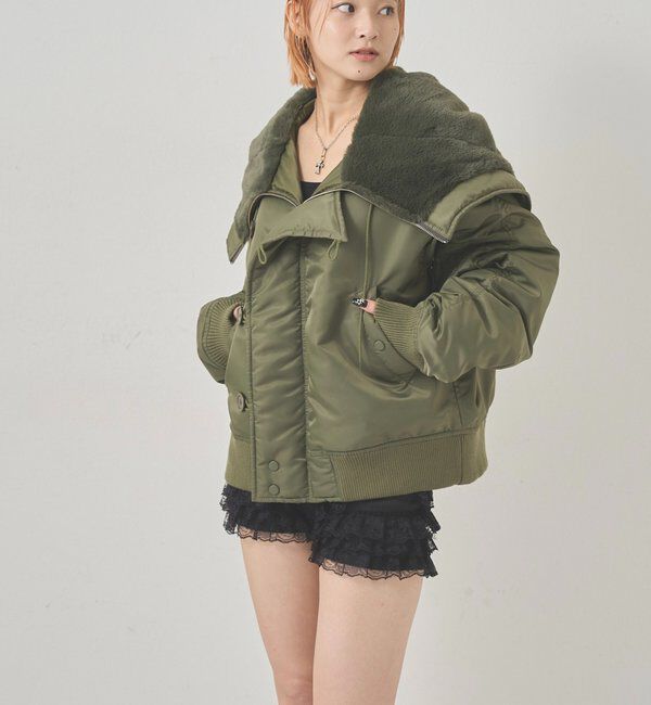  「【Sourcream】サワークリーム N2Bフライトジャケット」|ブルゾン・スタジャン|