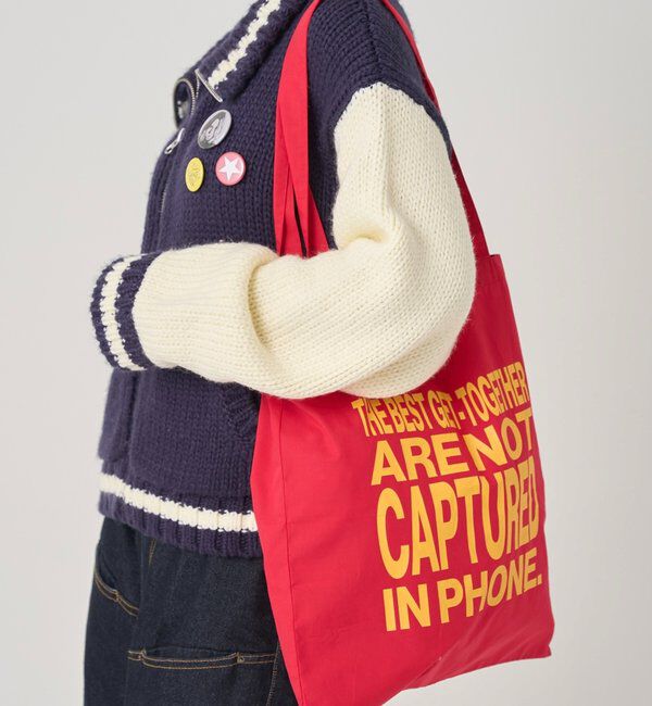  「【WEB限定】メッセージロゴトートバッグ」|トートバッグ|