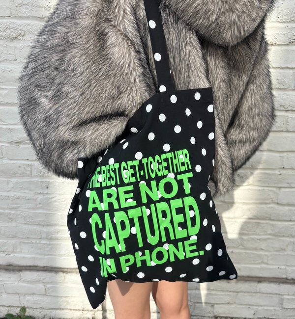  「【WEB限定】メッセージロゴトートバッグ」|トートバッグ|