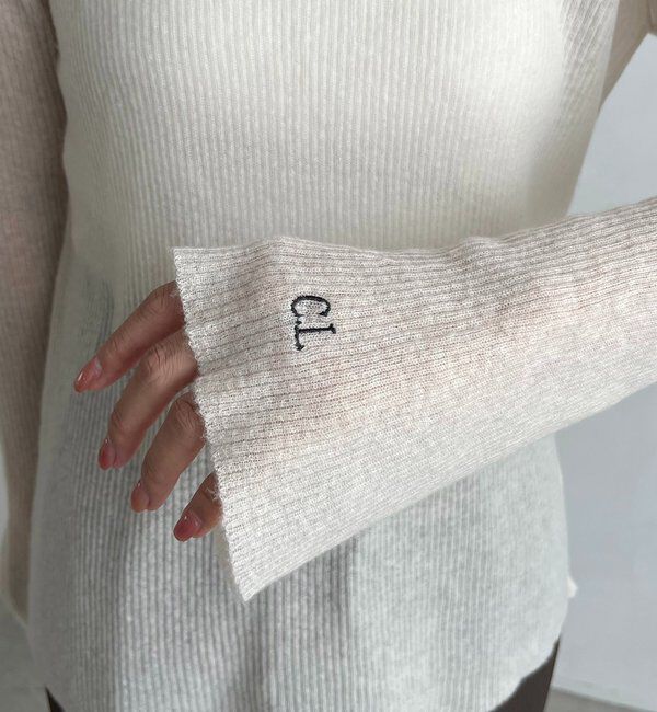  「〈C.L〉カシミアウールフレアスリーブニット」|ニット・セーター|